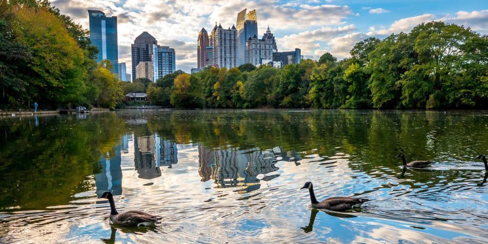 Impressive Mid-Downtown Residence Heart Of Peidmont Park Atlanta Eksteriør bilde