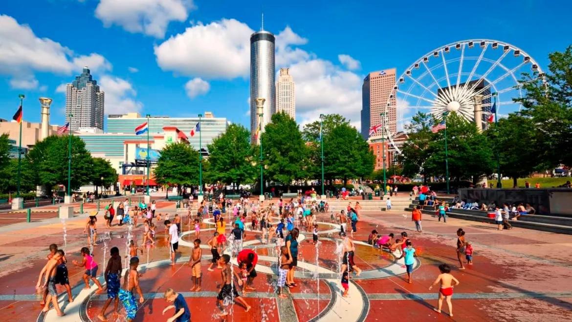 Impressive Mid-Downtown Residence Heart Of Peidmont Park Atlanta Eksteriør bilde